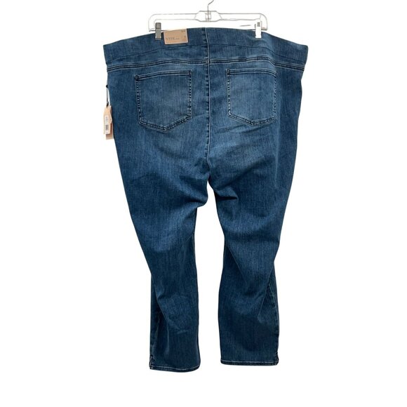 NYDJ Jeans Womens 28W NEW Pull-On Skinny Ankle Lift Tuck Split Hem Denim - Picture 3 of 16